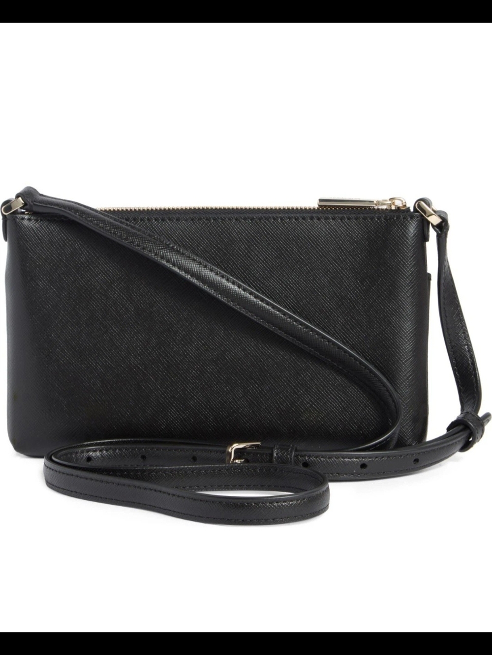 NWT Kate Spade K7402 Sadie Crossbody Bag W/ Removable Pouch - Black - Picture 4 of 7